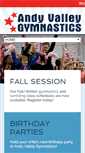 Mobile Screenshot of andyvalleygym.com